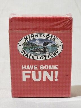 Vintage Minnesota State Lottery Playing Cards